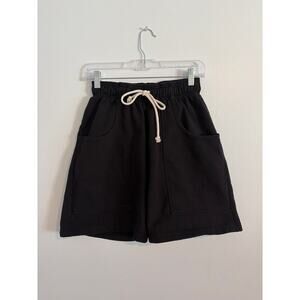 Big Bud press black sweat shorts